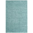thumbnail image 3 of Unique Loom Davos Shag Collection Area Rug - Solid (6' 1" x 9' Rectangle Aqua), 3 of 7