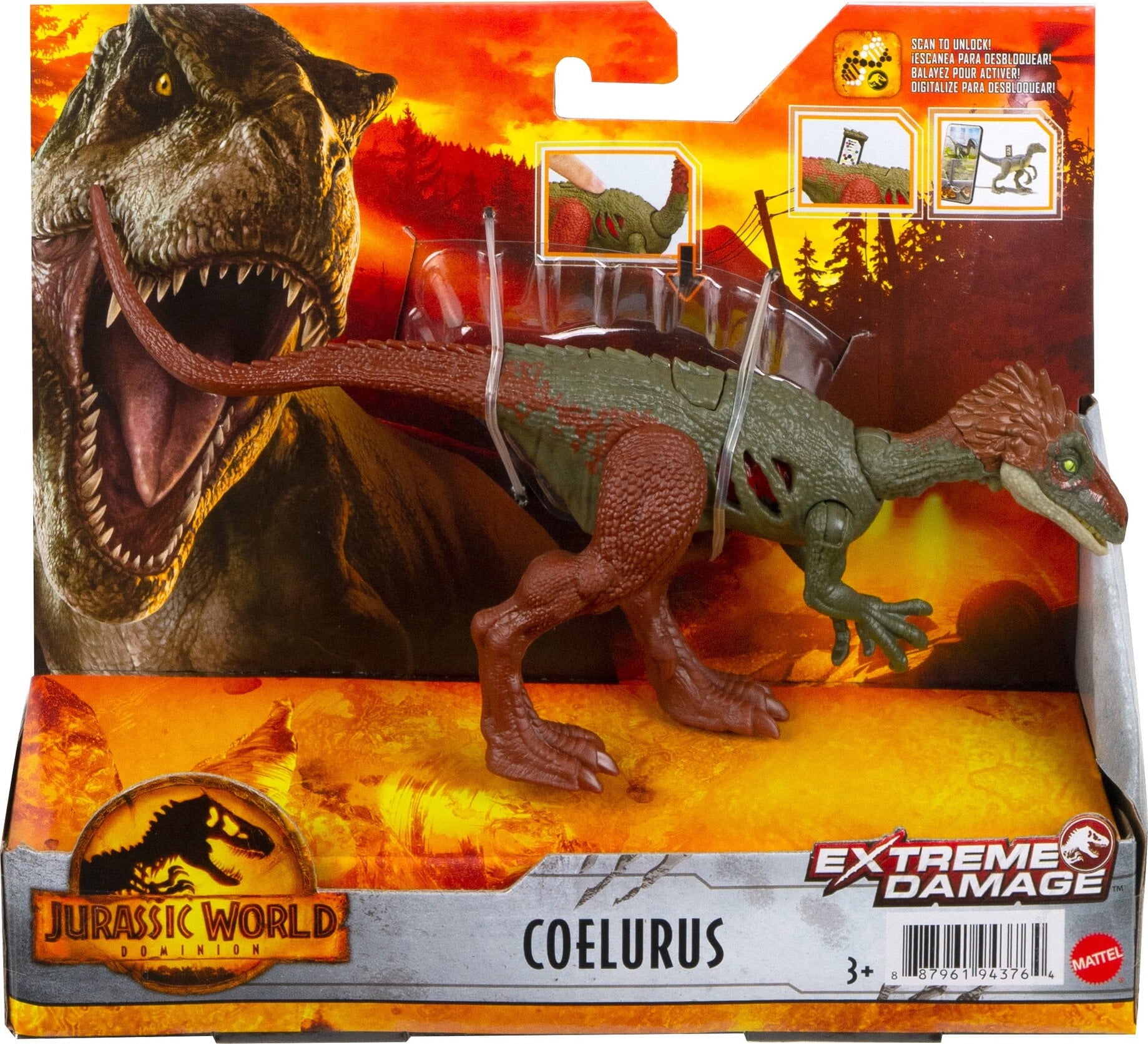 Dominio mundial jurásico: juguete de dinosaurio | Ubuy Chile