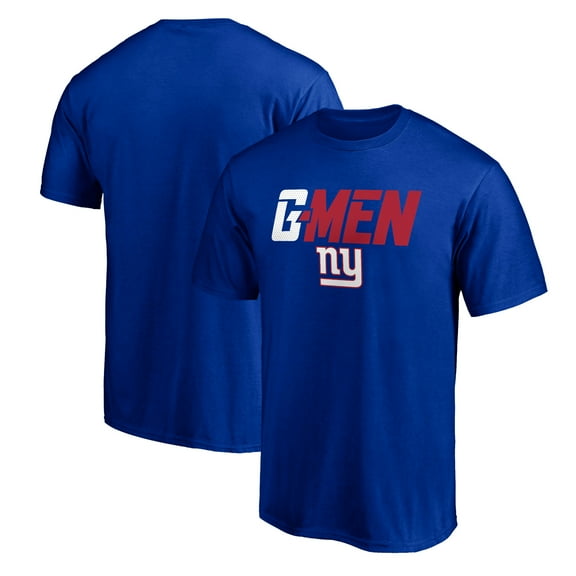 Men's Royal New York Giants Hometown Collection G-Men T-Shirt