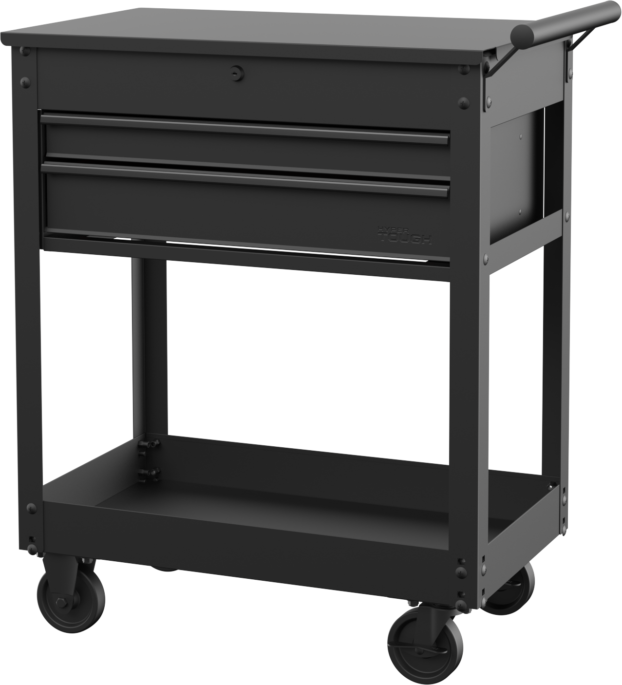 Hyper Tough 28-Inch Steel Mechanics Tool Cart, 500 Lb Capacity