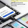thumbnail image 5 of 0.5-3m Professional UHD Emark Chip 20Gbps PD 100W Fast Charging Line USB 3.2 Type-C to Type-C Cable Data Cord Video Wire 50CM, 5 of 8
