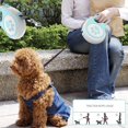thumbnail image 4 of Correa retráctil para perro, correa para caminar para mascotas con mango antideslizante, cinta de nailon resistente, sin enredos, 16 pies azul, 4 of 5