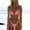 Pink, variant on Jacenvly 2024 Bikini Swimsuits for Women Quick Drying Women Push Up High Cut Lace Up Halter Bikini Set Two Piece Swimsuit Solid Trendy Beach Dresses for Women Casual Summer Green