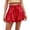 Watermelon Red, variant on Lixiuxyad Womens Skirt Women's Summer Solid Color High Waist Wrap Skirt Pants Stylish Drawstring Folded Wide Leg Palazzo Culottes For Casual Wear,Blue