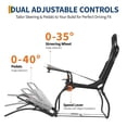 thumbnail image 3 of QinaQin Support de Volant de Course, Cockpit de Simulateur Pliable pour Logite-ch, Thrustmaster, Fanatec et Volants de Direction Hori, 3 of 9