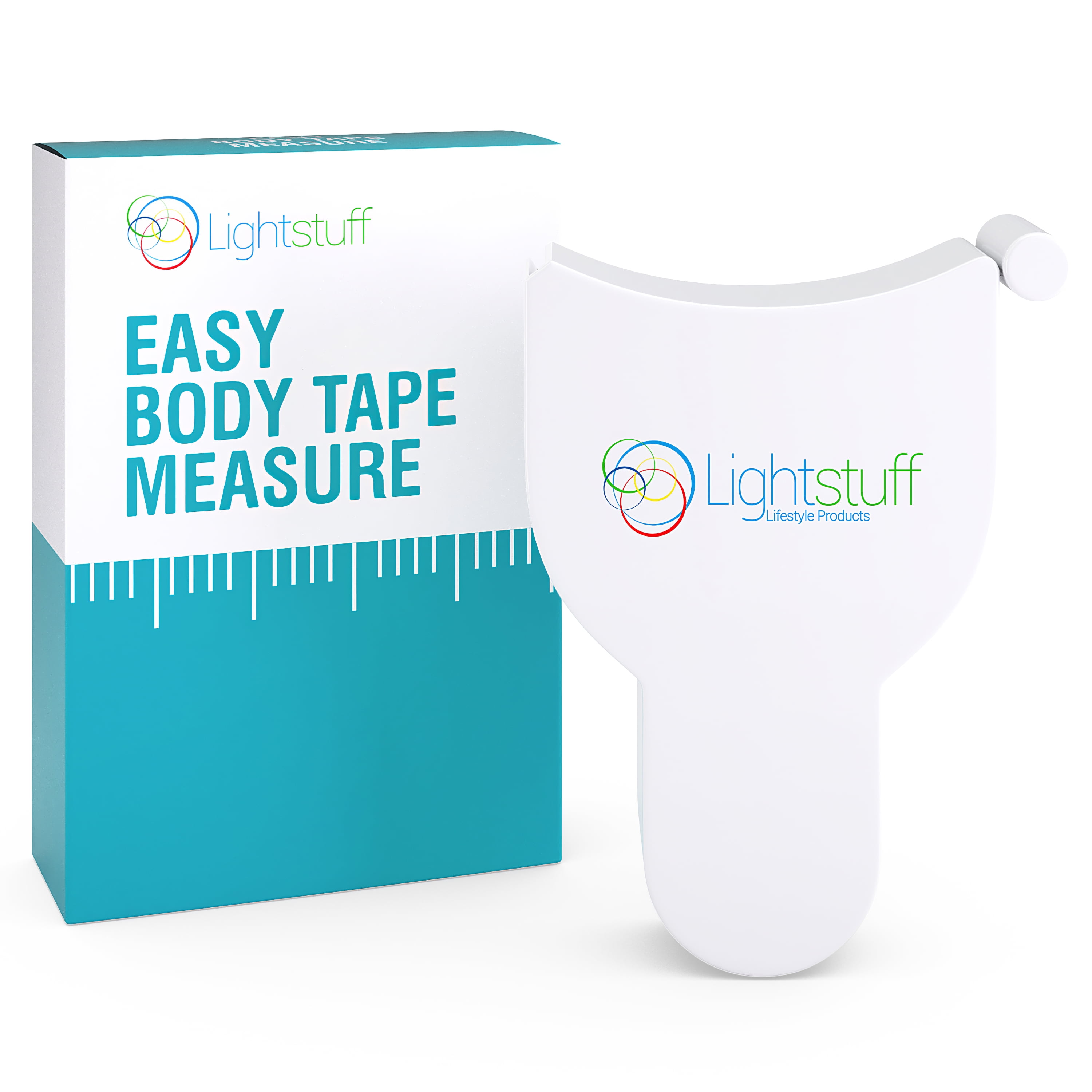Lightstuff Easy Body Tape Measure Compact, Ergonomic Body Measurement