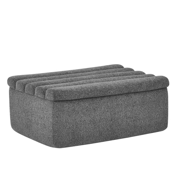 Ottomans With Storage, The Ottoman for Modular Sofa, Dark Grey Living Room Ottomans,Foam Large Ottomans, Furniture Primary Living Space Ottomans The Ottoman for Modular Sofa