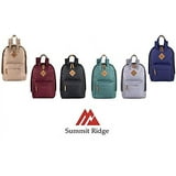 Summit Ridge Lightweight Unisex Laptop Backpack, Adjustable Padded ...