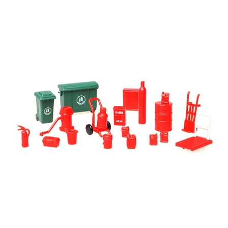 1:64 Scale Scene Model Props Oil Shop Tools Garage Equipment Diorama Accessories Toy Decorations TAPDRA Spare Part