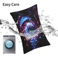 thumbnail image 6 of Gaeub v Elastic Luggage Cover with Concealed Zipper Dust-Proof Luggage Cover Protector - 18-32 inch-16"x24", 6 of 6