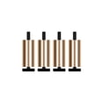 thumbnail image 4 of 4Pcs Sofa Feet Furniture Legs Modern Style Replacement Couch Legs Adjustable Height Support Leg for Furniture for Shelves Desks Night Stand gold 8cm, 4 of 9