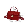 thumbnail image 5 of Bolso de mano de lujo LOUIS LEVANE con asa superior, bolsos de hombro tipo bandolera de diseño cuadrado para mujer, 5 of 5