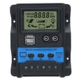 thumbnail image 2 of Solar  Controller, PWM Solar Panel Controller with Dual USB Port Battery Intelligent Regulator for RVs Trailers Boats Yachts Voyager, 2 of 7