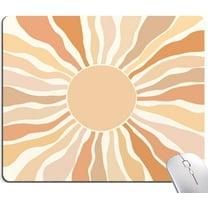 Mouse Pad, Modern Abstract Mouse Pad, Waterproof Mouse Mat Square Boho Mousepad Non-Slip Rubber Base Computer Mouse Pads for Office Laptop