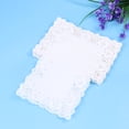 thumbnail image 4 of 140pcs Disposable Oil-absorbing White Lace Paper Doilies Cake Box Liner Packaging Paper Pad, 4 of 7