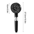 thumbnail image 2 of 100Fens Pressurized Shower Head Shower Bar Bath Faucet Water Heater Set Rain Out Water Volume Showerhead, 2 of 6