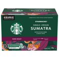 thumbnail image 1 of STARBUCKS® Sumatra d'Origine Unique Torréfaction Foncée Café Moulu K-Cup® Boîte de 10 Capsules, 1 of 10