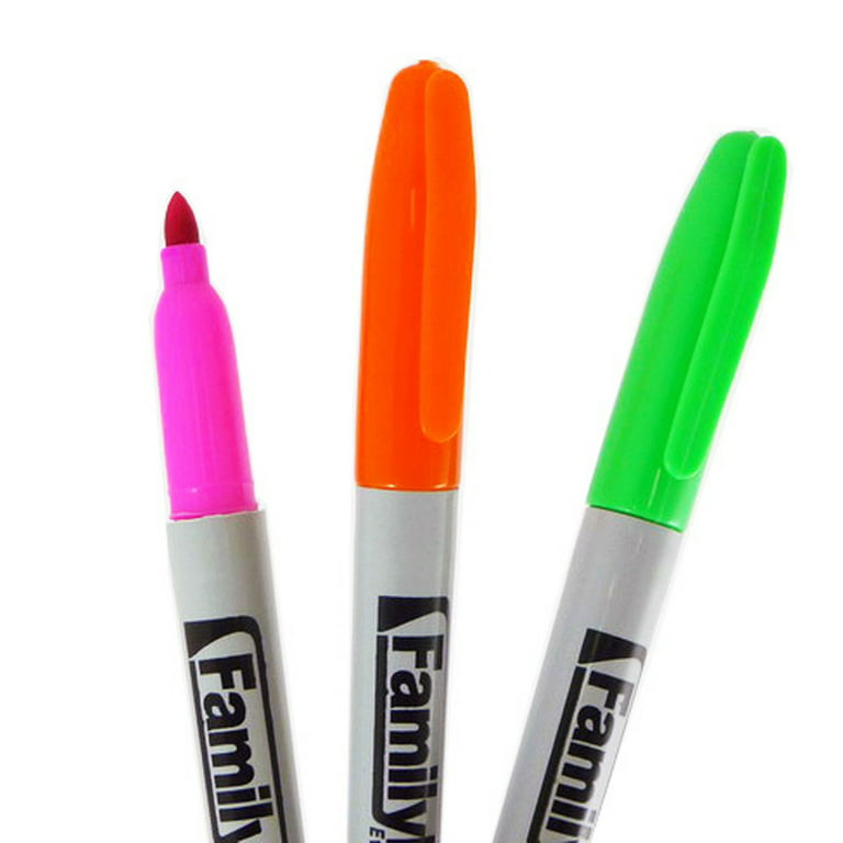 Paint Marker Pens Colors Fine Point Oil-Based Waterproof Fancy Markers  Quick Dry