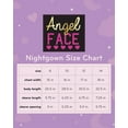 thumbnail image 6 of Angel Face Girls Nightgown - 2 Pack Soft Short Sleeve Graphic Sleep Dress & Girls Nightgowns (6-14), 6 of 7