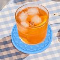 thumbnail image 3 of Posavasos de silicona [paquete de 6] Posavasos - Posavasos para bebidas - Posavasos para tazas para bebidas - Viva para bebidas frías o calientes Espesado, antideslizante, antiadherente, bandeja, 3 of 5