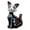 B, variant on Cadancy Halloween Dog Figurine Sugar Skull Resin Statue Day of The Dead Skeleton Sculpture for Garden Patio Tabletop Mantel Indoor Outdoor Holiday Party Home Decoration