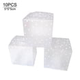 thumbnail image 3 of 50 Uds Cajas de Dulces Esmeriladas Mini Caja Blanca Translúcida para Boda Fiesta de Cumpleaños Infantil ANGGREK Otros, 3 of 8
