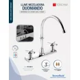 thumbnail image 2 of Llave para Cocina Toscana MC-668-A Mezcladora Duomando, 2 of 4