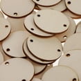 thumbnail image 4 of Paquete de 6-12, 50 piezas, discos de madera sin terminar, manualidades DIY, 35 X 6 piezas Sunnimix Rebanadas de madera para manualidades, 4 of 8