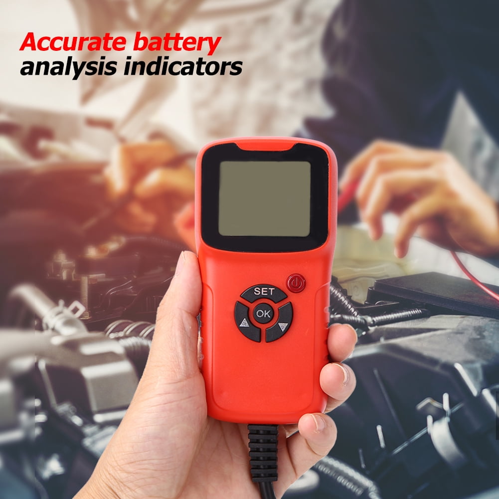 12V LED Car Battery Load Tester Diagnostic Scanner Analyze Power Battery Tester 