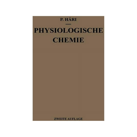 Kurzes Lehrbuch Der Physiologischen Chemie, (Paperback)