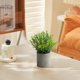 thumbnail image 4 of Ramo de Flores de Simulación para Mesa de Sala de Estar, Arreglo Floral, Decoración de Flores, Jarrón En Maceta, 4 of 6
