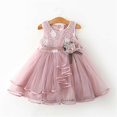 thumbnail image 3 of Baby Girl Toddler Party Tutu Dress Pageant Wedding Birthday Princess Christening, 3 of 5