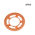 thumbnail image 3 of Ensemble de 4 Pcs Anneaux de Roue Roues Cercles Pièces Composant de Mise à Niveau Anneaux Extérieurs de Jante Modification Remplacement pour TRX4 SCX10 90046 D90 Orange, 3 of 8