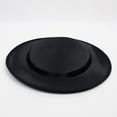 thumbnail image 2 of Abbracc Flatcap Satin Base Hat For Fascinator Black, 2 of 4