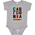 thumbnail image 3 of Inktastic Sacramento California Gifts Boys or Girls Baby Bodysuit, 3 of 5