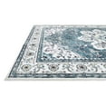 thumbnail image 5 of MeyJey Oriental Indoor Living Room Area Rug 2'x3', Non-Slip Machine Washable Vintage Floor Carpet for Bedroom Dining Kitchen Hallway Nursery, Blue, 5 of 15