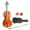 Retro, variant on Ktaxon 4/4 Size Beginner Cello, Basswood, Natural with Bag, Bow, Rosin and Bridge