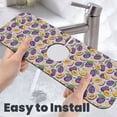 thumbnail image 6 of Sikiie Plum Splash Guard for Sink Faucet-1 PC Super Absorbent Fast Drying Mat Sink Gadgets-Splash Guard for Kitchen, Sink Mat, 6 of 7