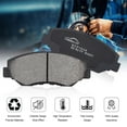 thumbnail image 2 of Tookss Front Ceramic Disc Brake Pads, 4PCS Brake Pad Set with 2009-2013 Matrix, 2006-2012 , 2009-2010, 2 of 9