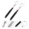 thumbnail image 3 of Shisuyan 2pcs Inspection Tool Telescopic Flexible Stick Swivel Round Inspection Mirror, 3 of 8