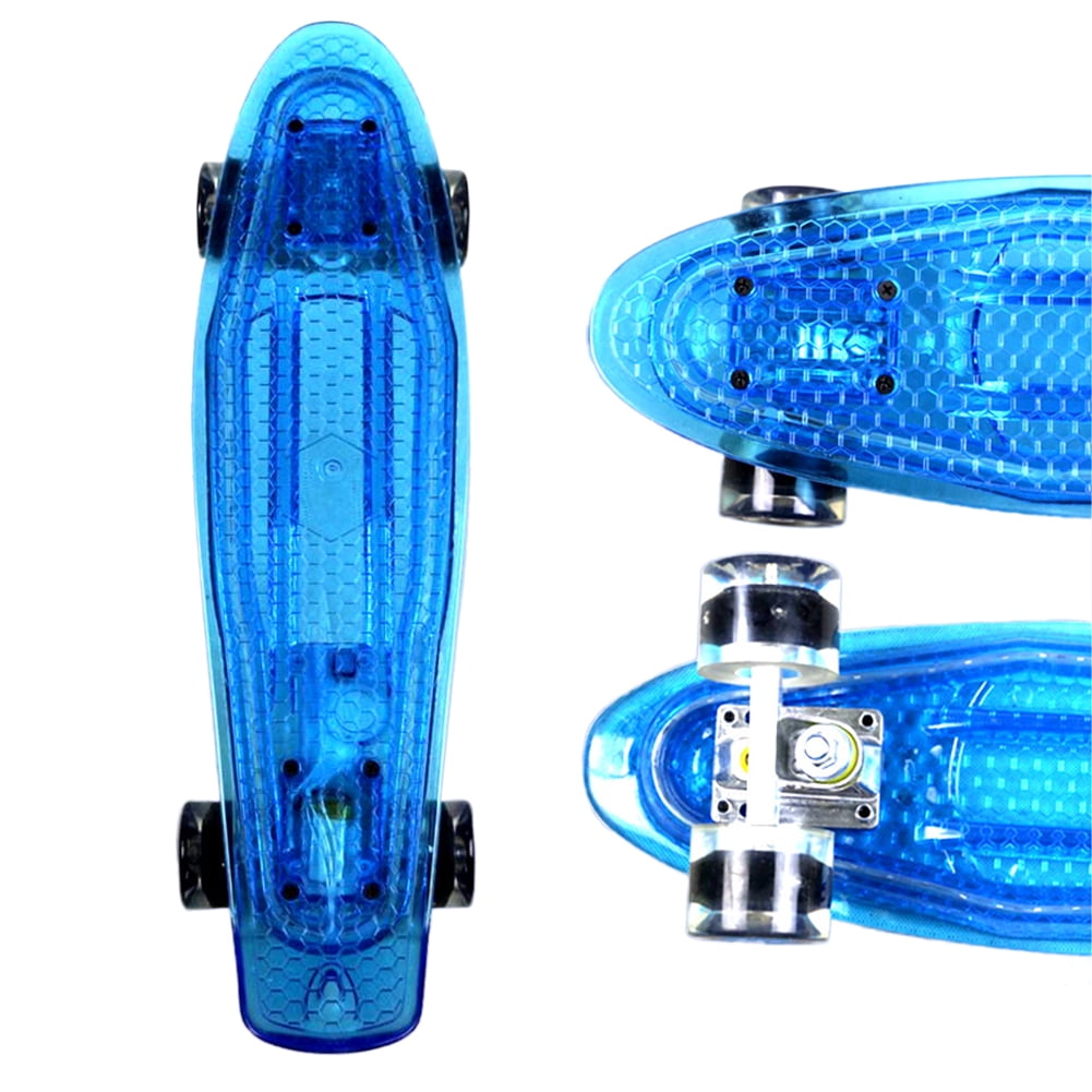 LED Skateboard Komplette Cruiser Retro Skateboard Kinderboard board ABEC7 c h 06 
