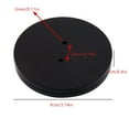 thumbnail image 3 of Double-Sided ABS Turntable 8cm Diameter 360 Smooth Platform For Miniatures Art Displays Decor, 3 of 8