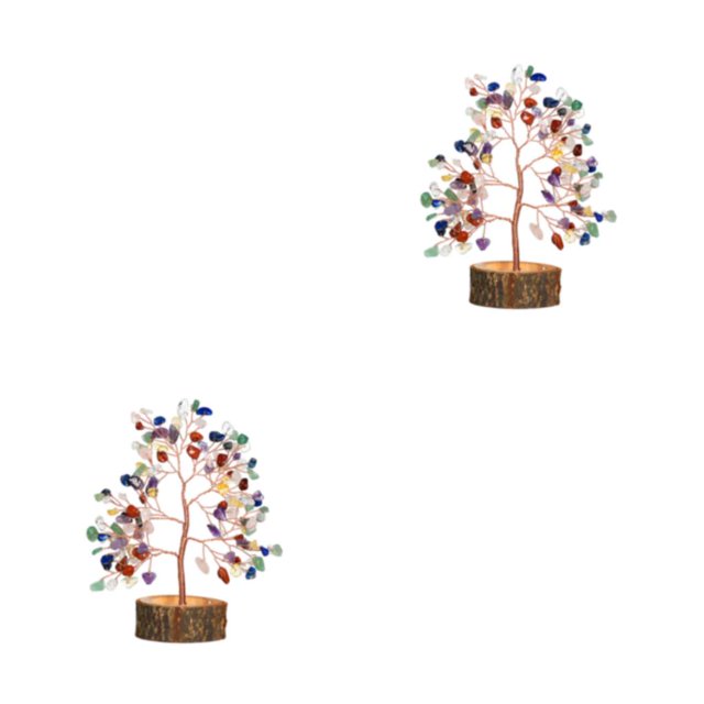 Bearachild Stone Thoughtful Presents Artificial Tree Indoors - Exquisito Crystal Bonsai Árbol de cristal hecho a mano Type3 NO3