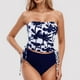 thumbnail image 2 of MKLEKYY Traje De Baño Mujer Natacion 2025 Women'S Solid Color Tank Top Sexy Bikini Two Piece Set Swimsuit, 2 of 3