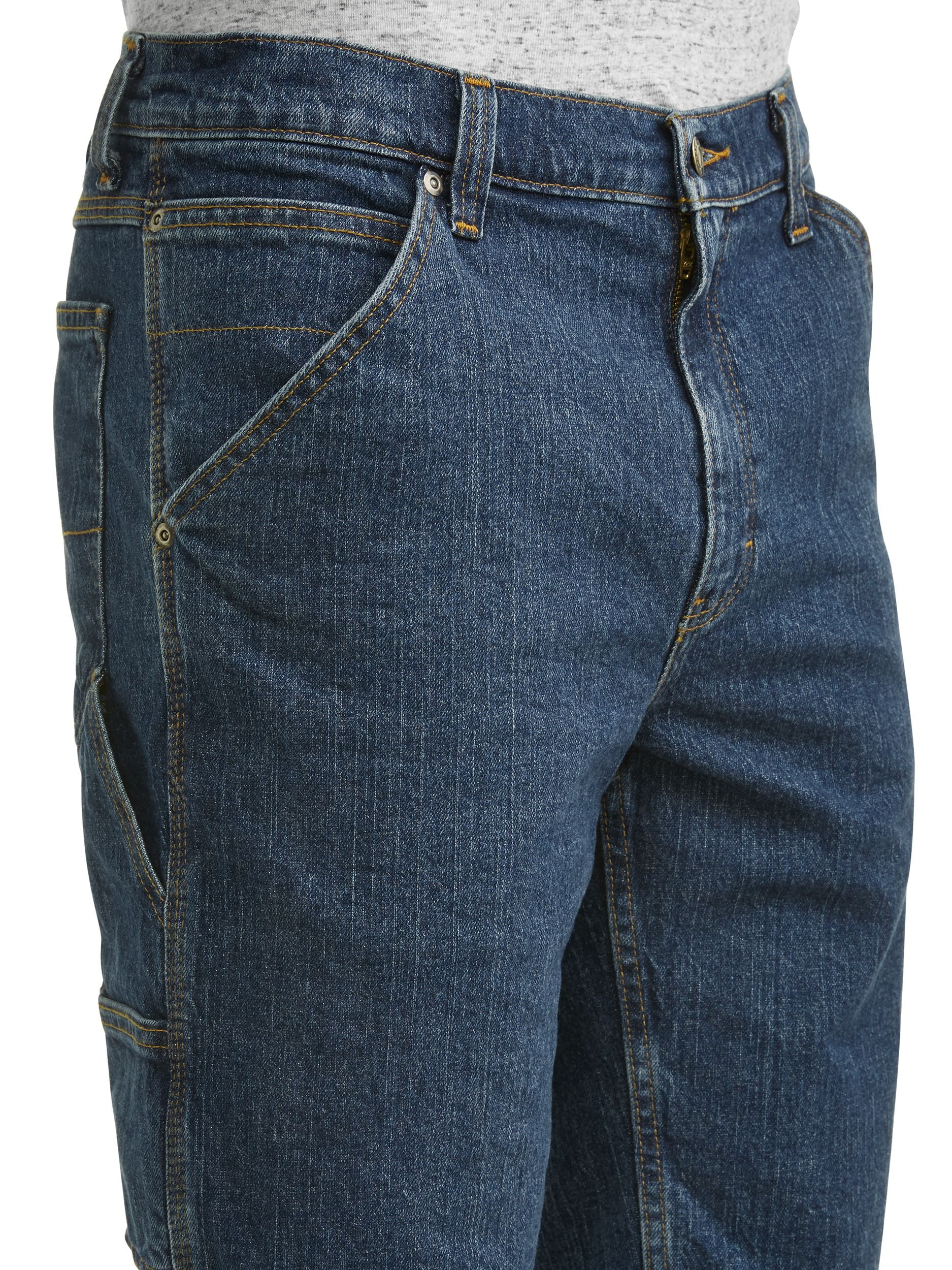 George Men's & Big Men's Relaxed Fit 100% Cotton 10.5" Carpenter Shorts, Size 30-46