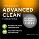 thumbnail image 2 of DenTek Triple Clean Advanced Clean - Púas de hilo dental, sin roturas y sin triturar, 150 unidades DenTek 1, 2 of 5