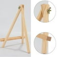 thumbnail image 5 of TAILTOSS Wood Easel Khaki for Picture Rack Small Studio 6Pcs 7.9*5.5*0.8In, 5 of 8