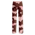 thumbnail image 5 of Womens Halloween Comfy Pajama Pants Pumpkin Print Casual Elastic Waist Pjs Lounge Pants, 5 of 6