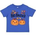 thumbnail image 3 of Inktastic Big Brother Pumpkins with Fall Leaves Boys Toddler T-Shirt, 3 of 5