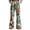Sky Blue, variant on kaondbfi Women's Style Wide Leg Pants Women's Casual Pants Printed Pants Summer Casual Pants for Women